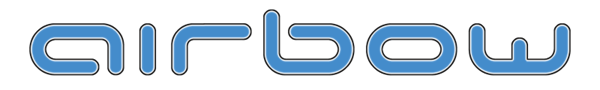 Flat blue Airbow logo